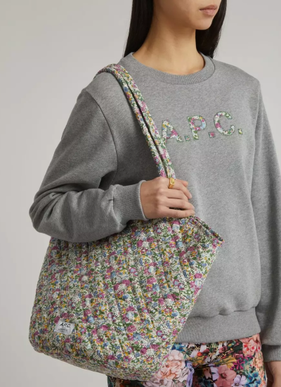 A.P.C. x Liberty Nellie Tana Lawn Cotton Liberty Print Tote-Bag