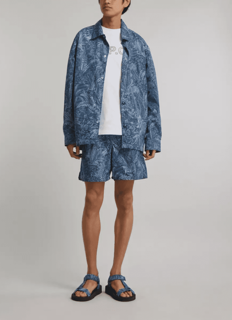 A.P.C. x Liberty Forest Liberty Print Shorts