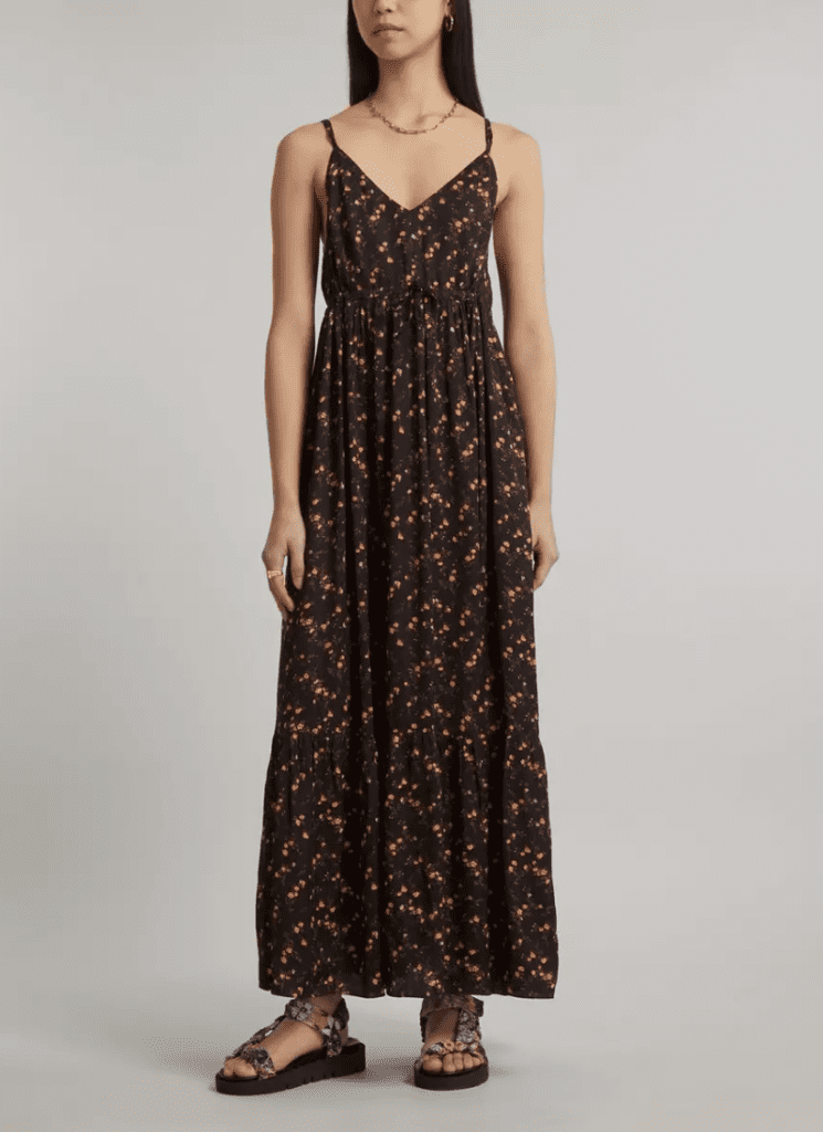 A.P.C. x Liberty Antoinette Tana Lawn Cotton Liberty Print Maxi-Dress