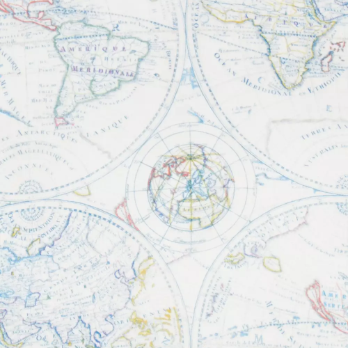 Around The World Silk Satin