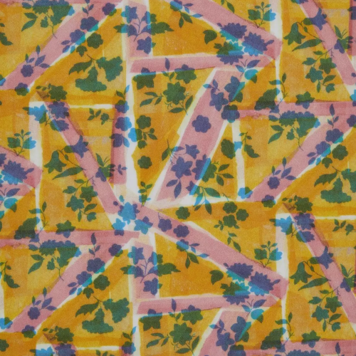 Floral Flag Organic Tana Lawn™ Cotton_ Yellow