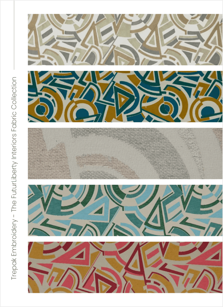 Trepak Embroidery - The FuturLiberty Interiors Fabric Collection