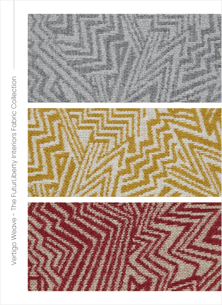 Vertigo Weave - The FuturLiberty Interiors Fabric Collection