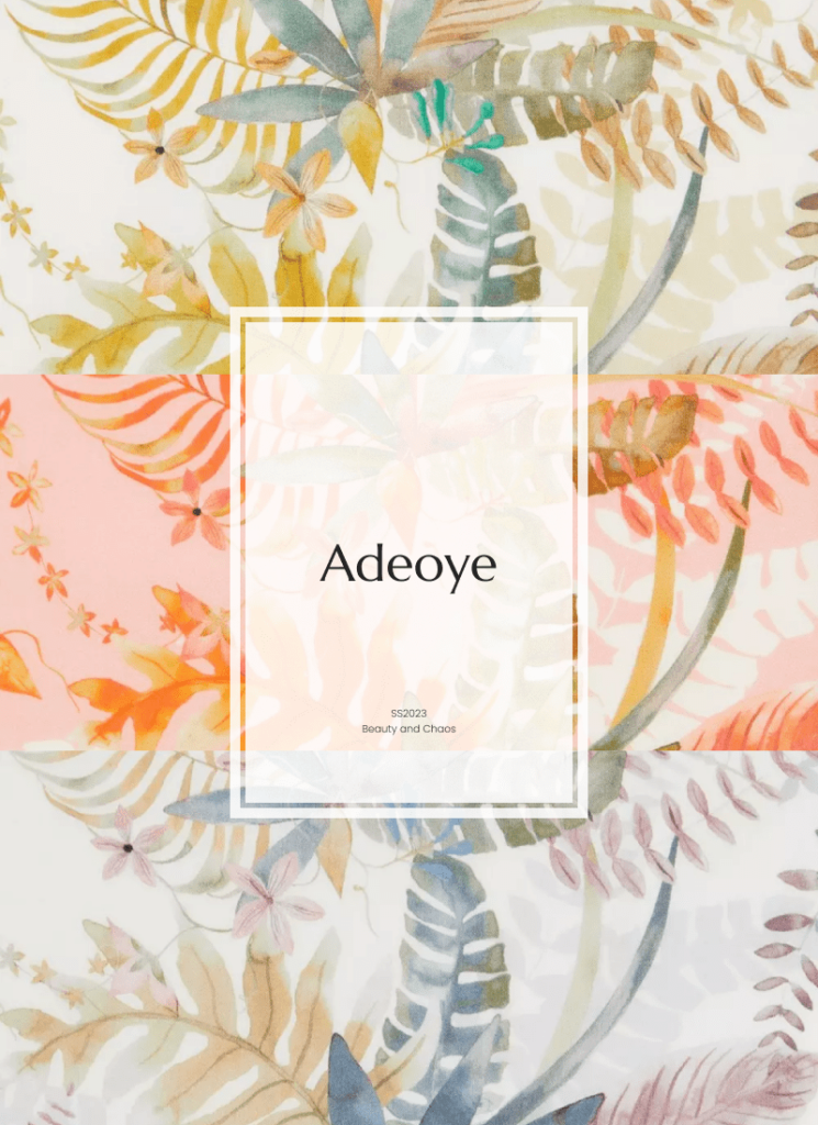 Adeoye - SS2023_ Beauty and Chaos