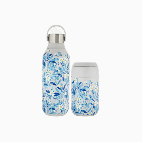 Brighton Blossom (Granite Grey) Series 2 Water Bottle and Coffee Cup