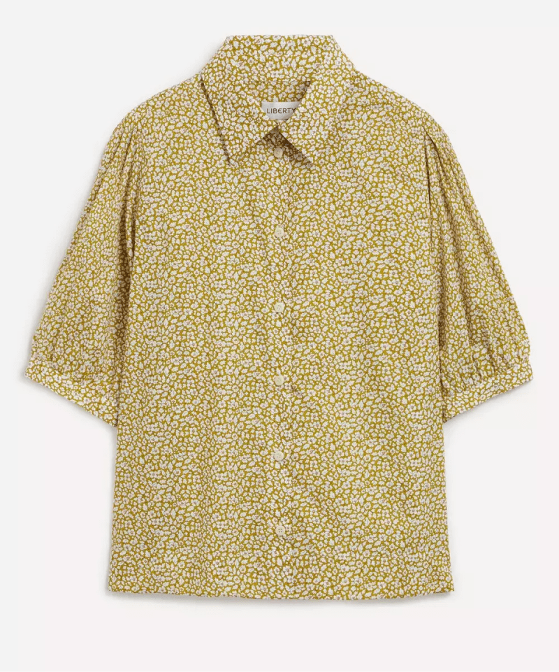 Feather Meadow Tana Lawn™ Cotton Puff Sleeve Shirt