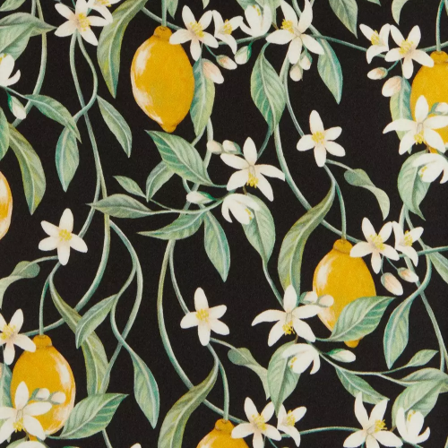 Lemon Blossom Silk Satin