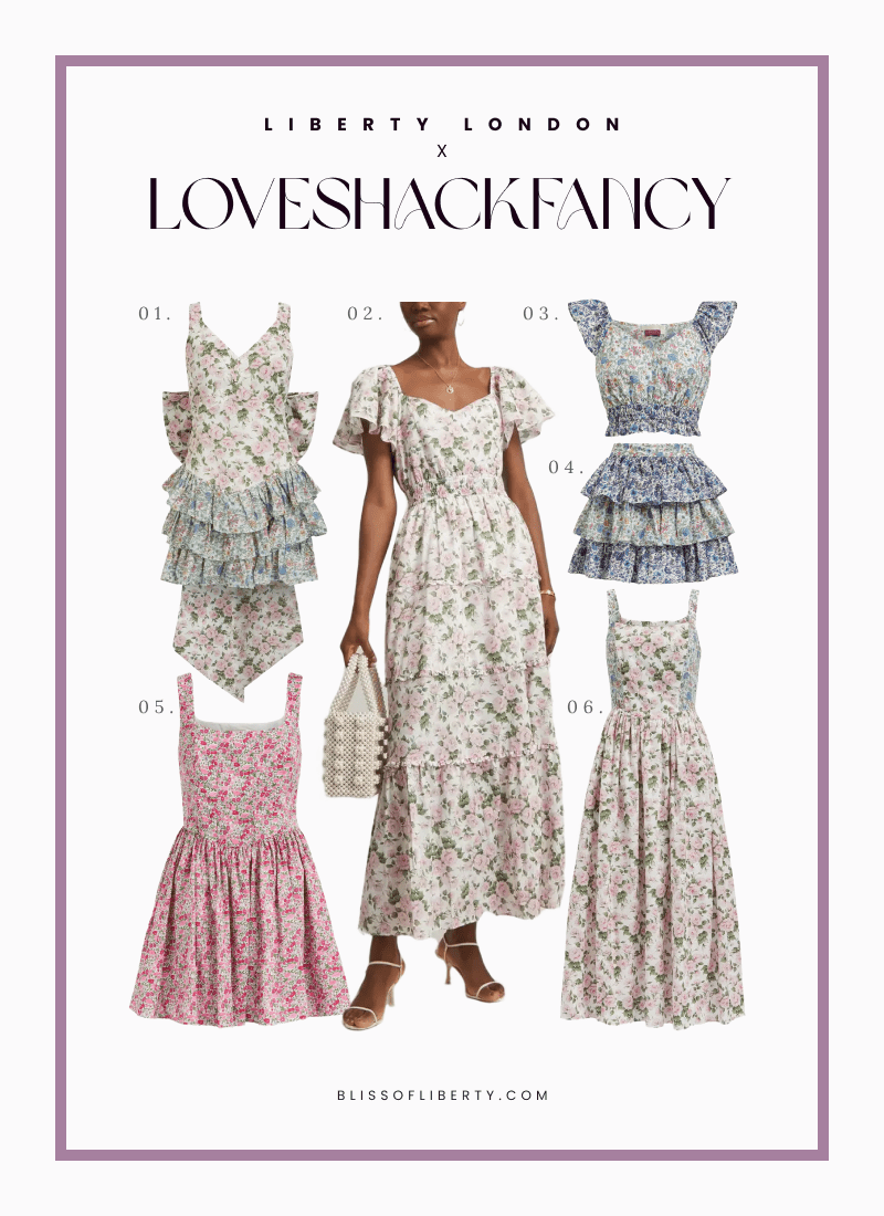 LoveShackFancy x Liberty Collection (2023)