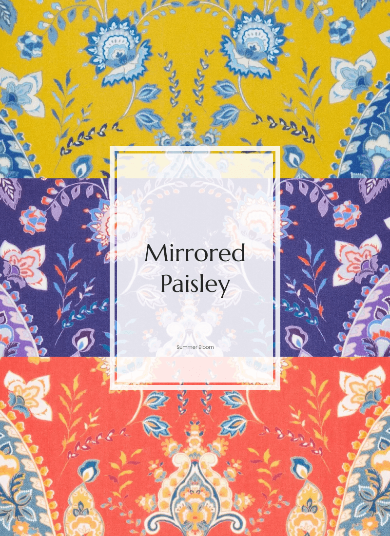 Mirrored Paisley