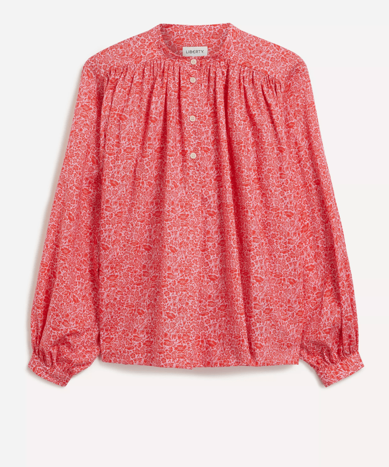 Poppy Day Boho Tana Lawn™ Cotton Shirt