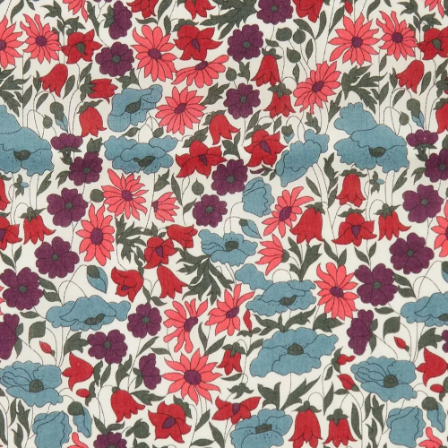 Poppy and Daisy Tana Lawn™ Cotton_ Blue