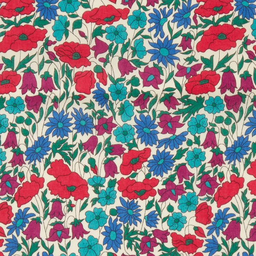 Poppy and Daisy Tana Lawn™ Cotton_ Blue