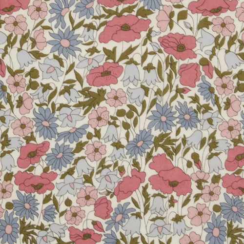 Poppy and Daisy Tana Lawn™ Cotton_ Pink