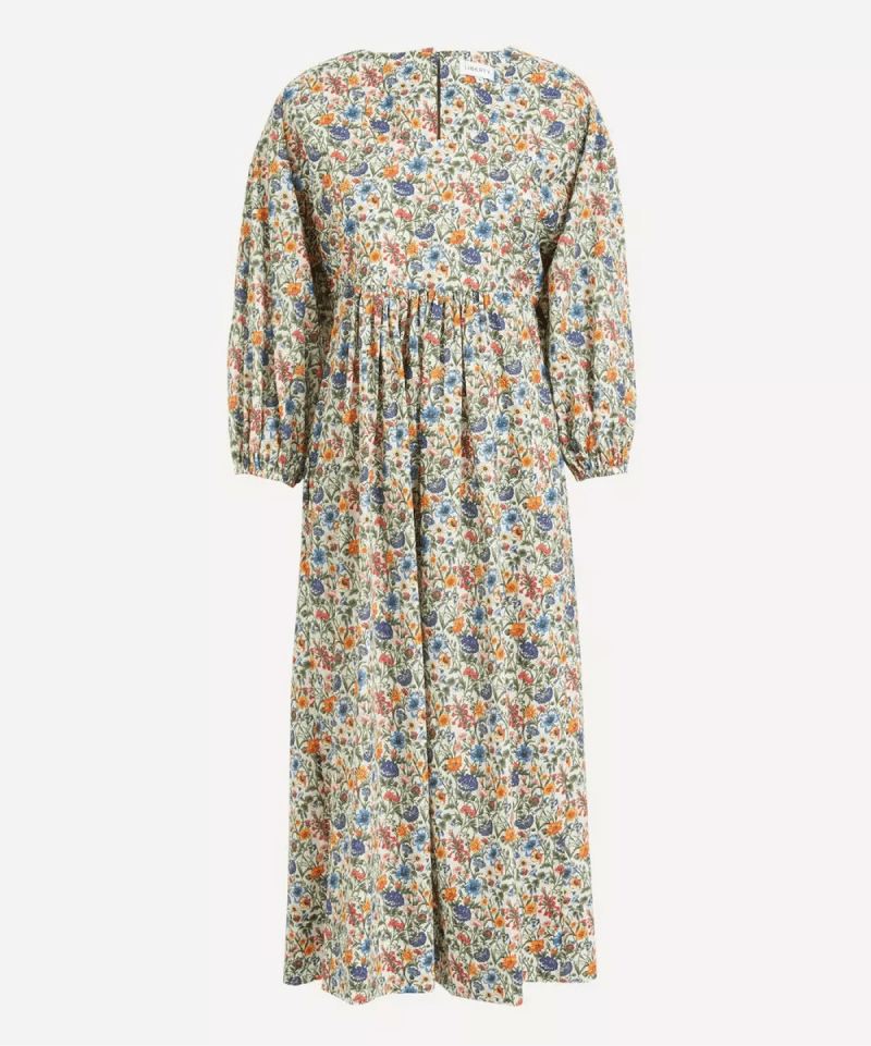 Rachel Tana Lawn™ Cotton Poet Midi Dress