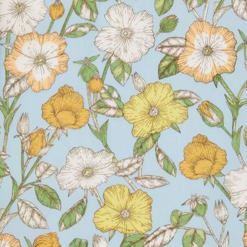 Wild Petals Organic Tana Lawn™ Cotton_ Blue