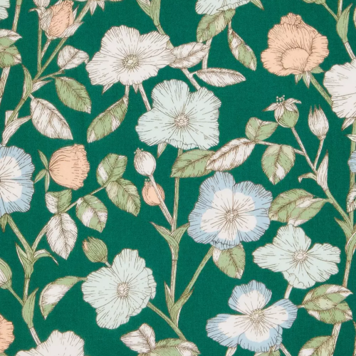 Wild Petals Organic Tana Lawn™ Cotton_ Green