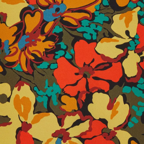 Alison Lewis Silk Twill - Orange