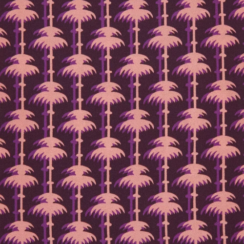 Apollo’s Paradise Silk Twill - Purple