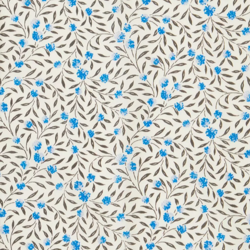 Myrtle Cotton Poplin - Blue