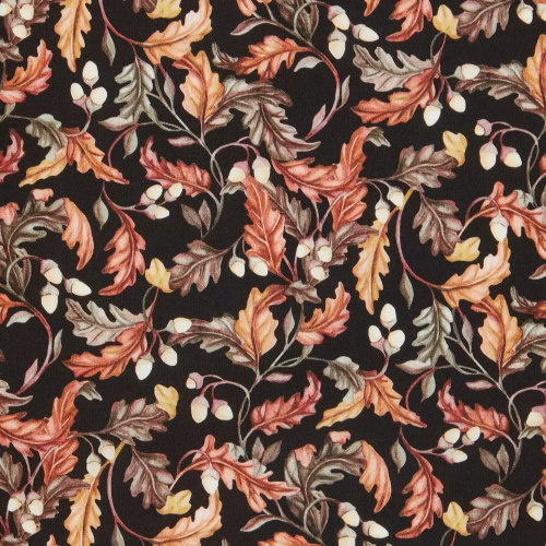 Oak Crown Cotton Poplin - Brown