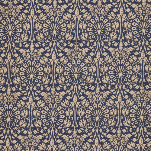 Peacock House Cotton Poplin - Brown