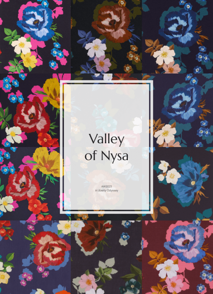 Valley of Nysa - AW23_ A Liberty Odyssey