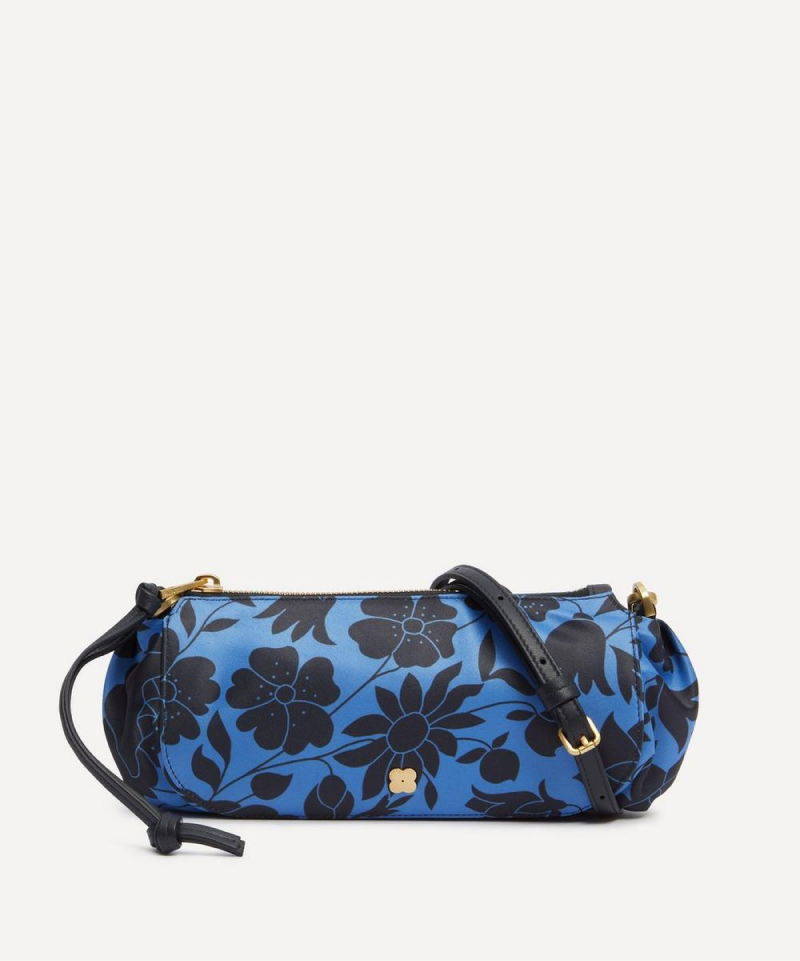 Poppy Dawn Clutch Bag - Navy Blue