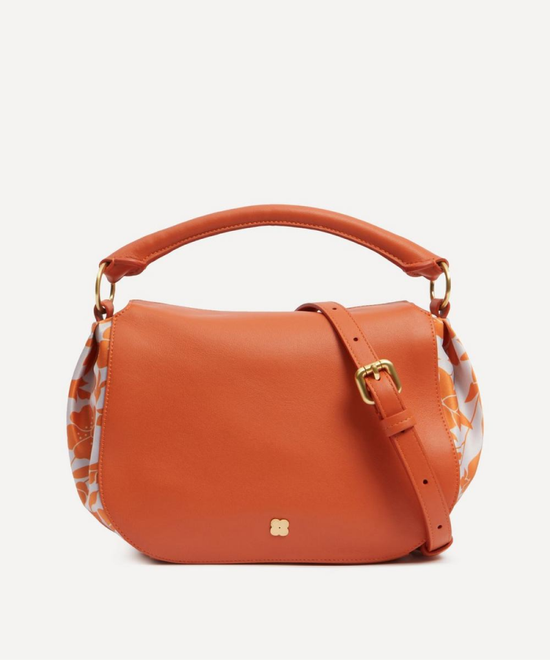 Poppy Dawn Top Handle Bag - Orange