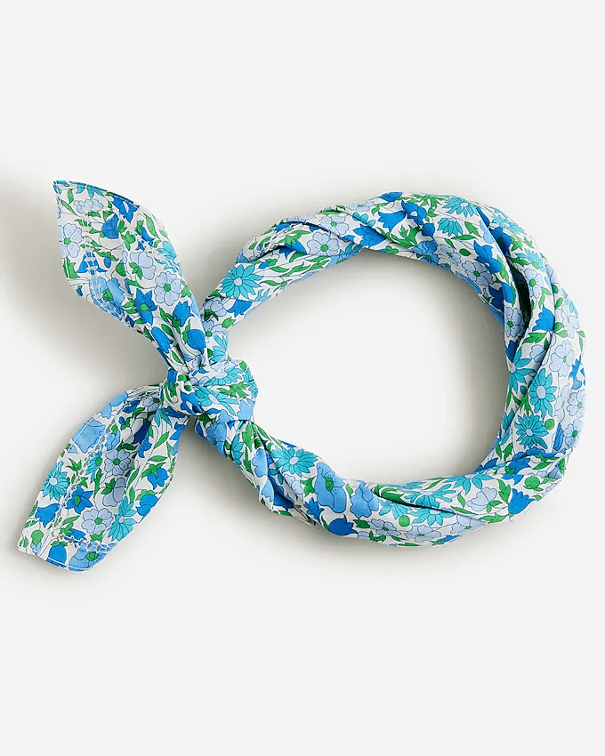 Square scarf in Liberty® fabric