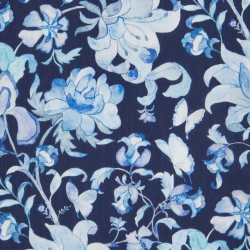 Butterfly Vine Tana Lawn™ Cotton_ Blue