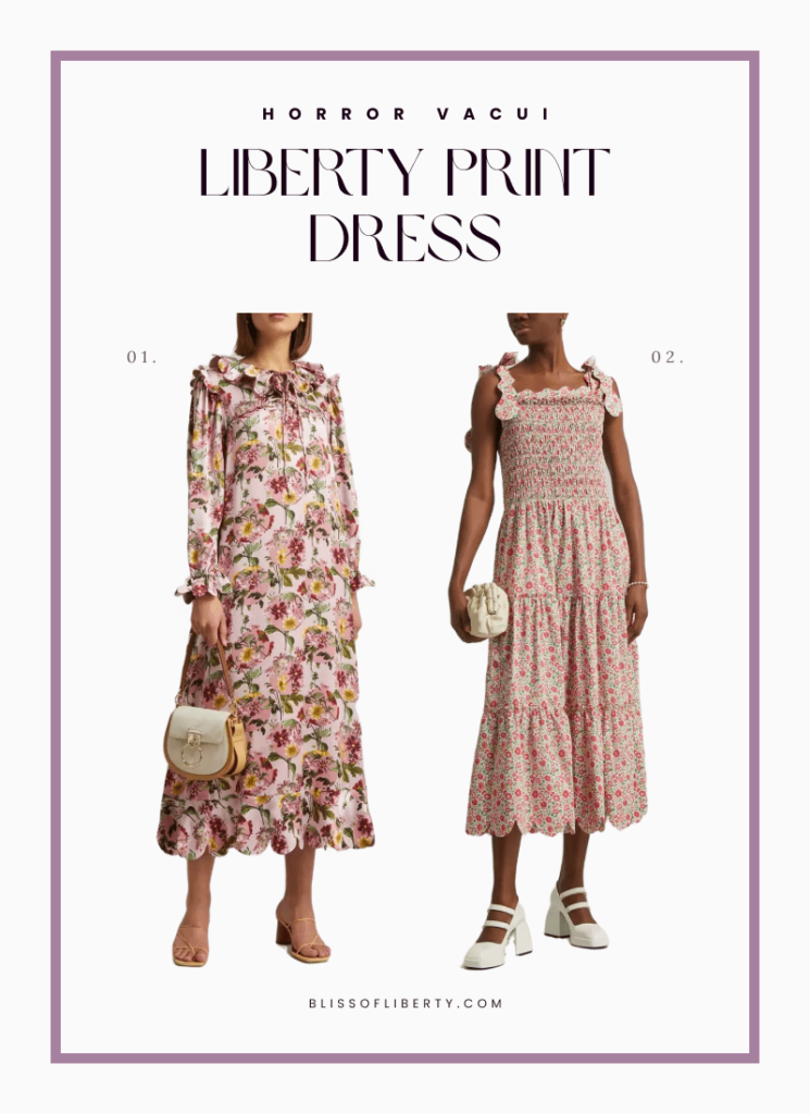 Horror Vacui - Liberty Print Dress