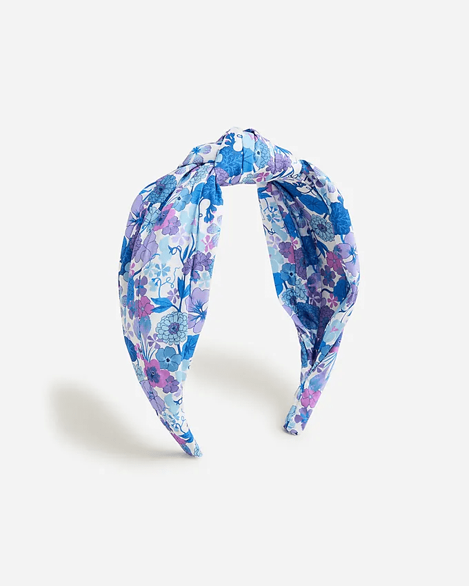 Knot headband in Liberty® print