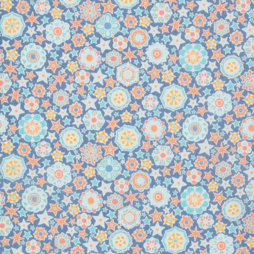 Mini Medallion Tana Lawn™ Cotton_ Blue