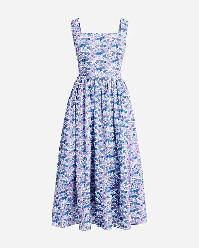 New apron dress in Liberty® Arrow Floral fabric