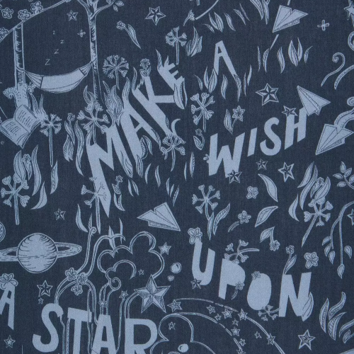 Star Wishes Tana Lawn™ Cotton_ Blue