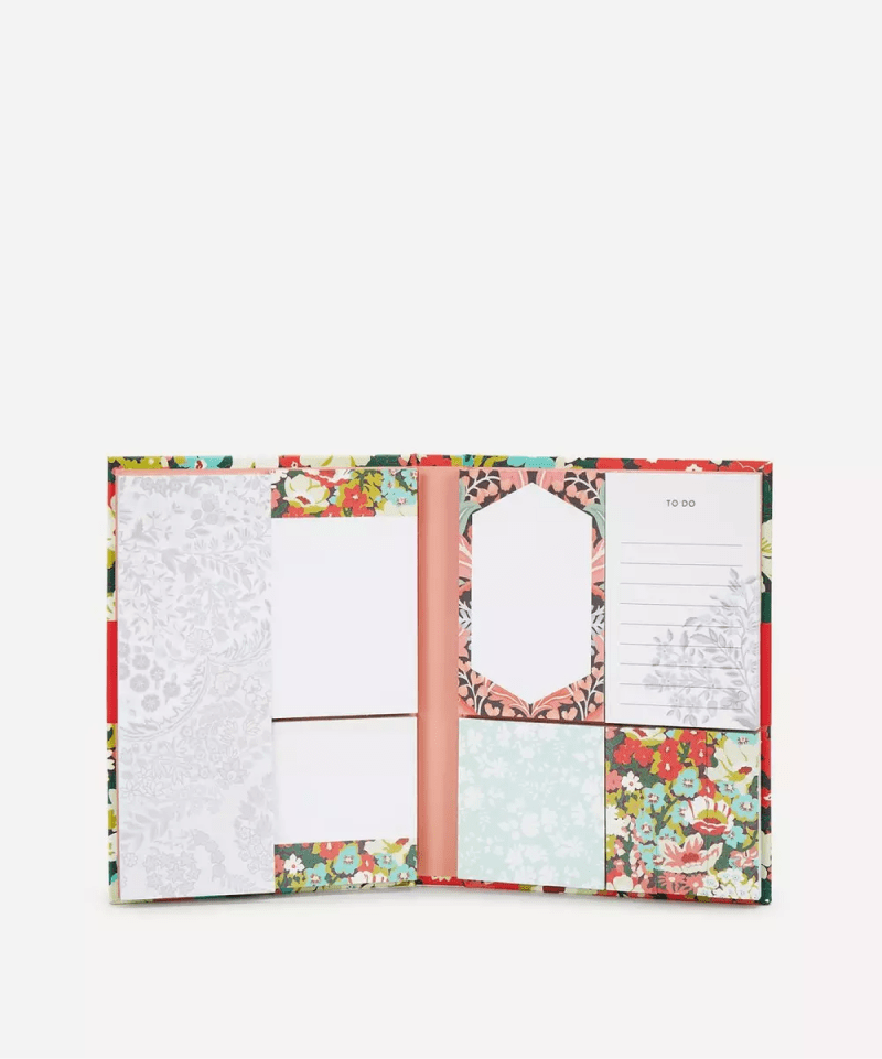 Hardbound Floral Sticky Notes 02