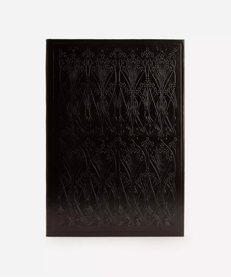 Ianthe A4 Leather Notebook Black