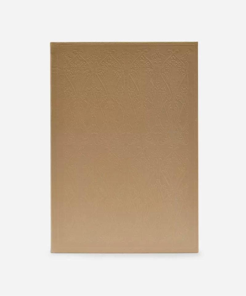 Ianthe A4 Leather Notebook Gold