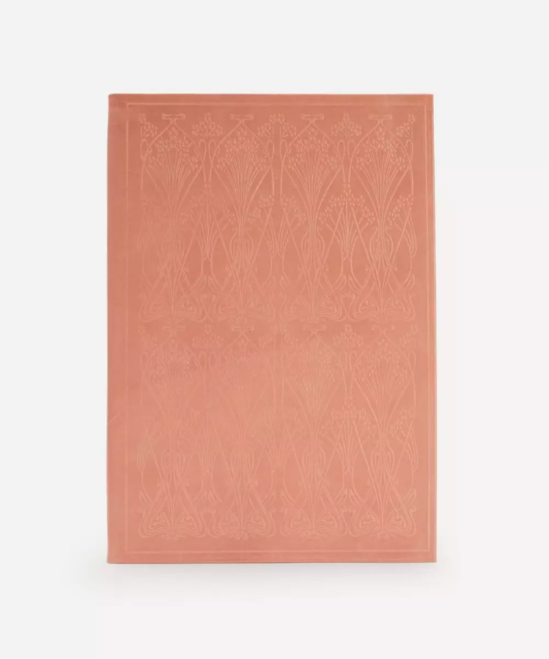 Ianthe A4 Leather Notebook Pink