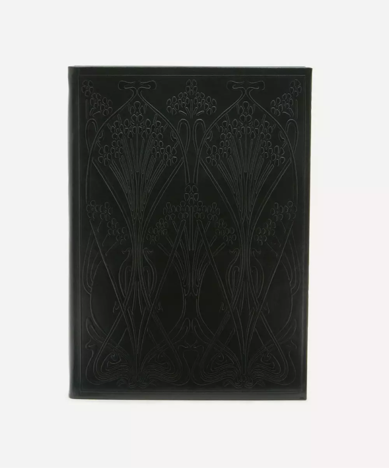 Ianthe Large Leather Notebook Black 02