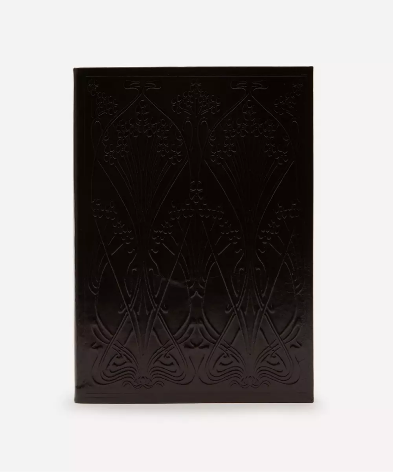 Ianthe Large Leather Notebook Black 03