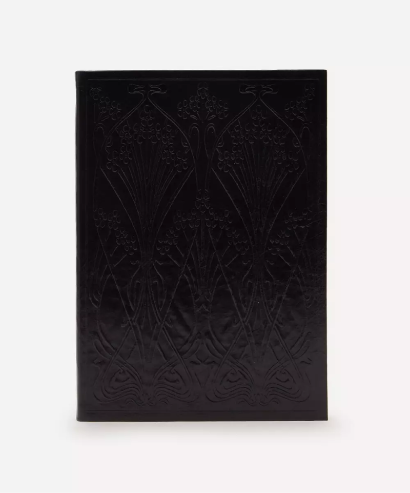 Ianthe Large Leather Notebook Black