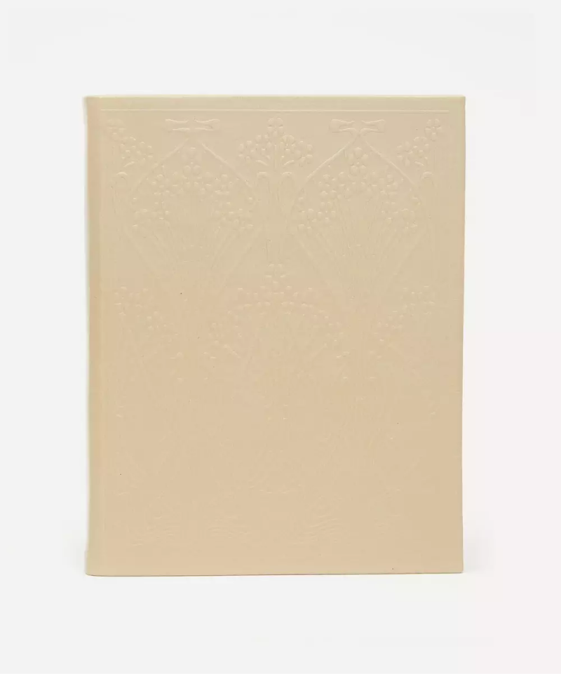 Ianthe Medium Leather Notebook Gold