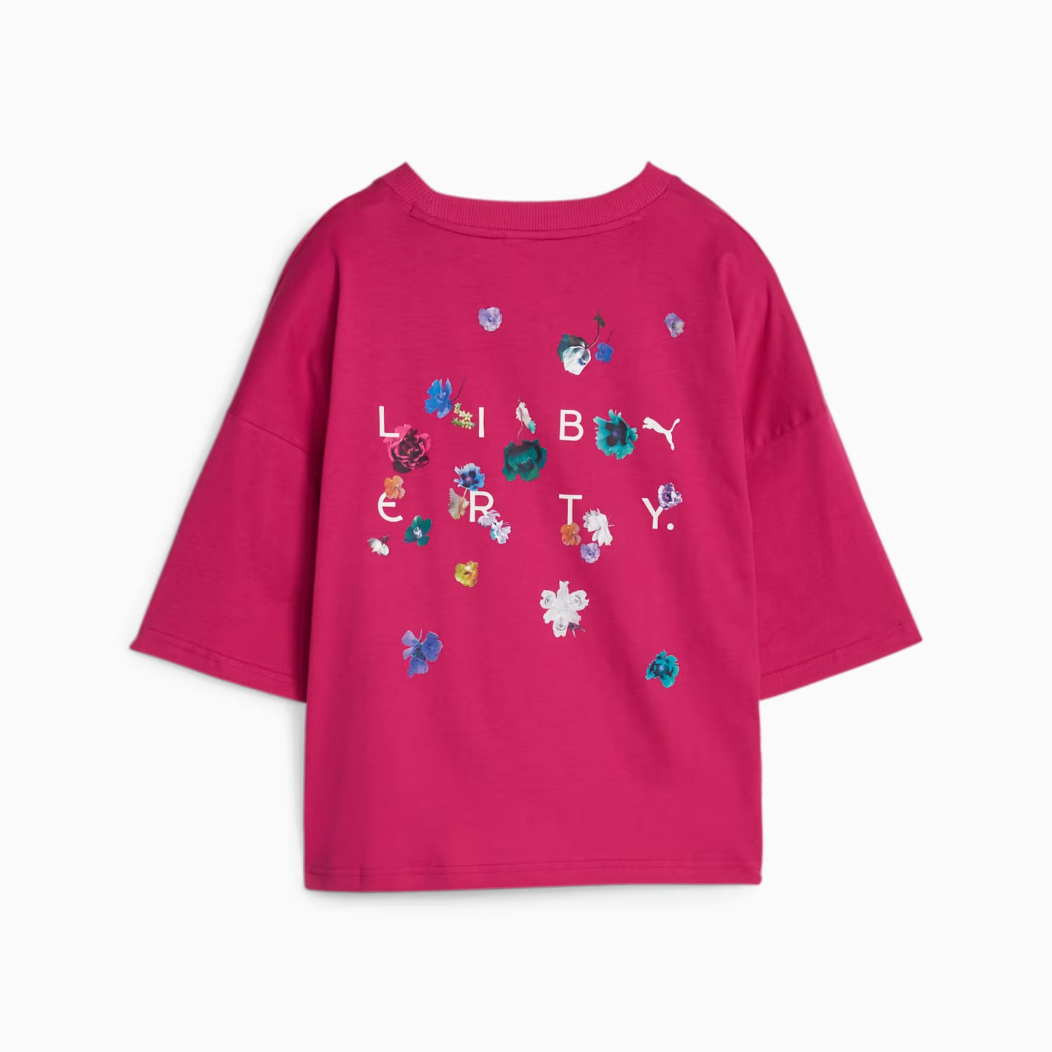 PUMA x LIBERTY Women&#039;s Graphic Tee - Pinktastic - back